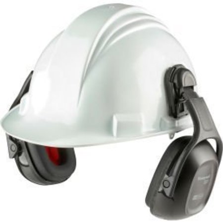 HONEYWELL NORTH Honeywell Verishield„¢ Hard Hat Mounted Ear Muff, Dieletric, 25 dB, Black 1035201-VS